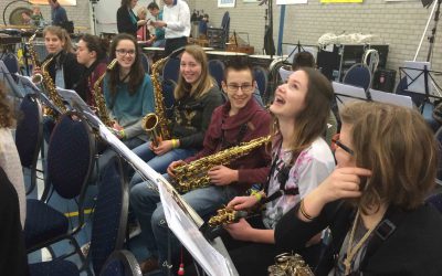 Mega-orkest Jeugdmuziekdag