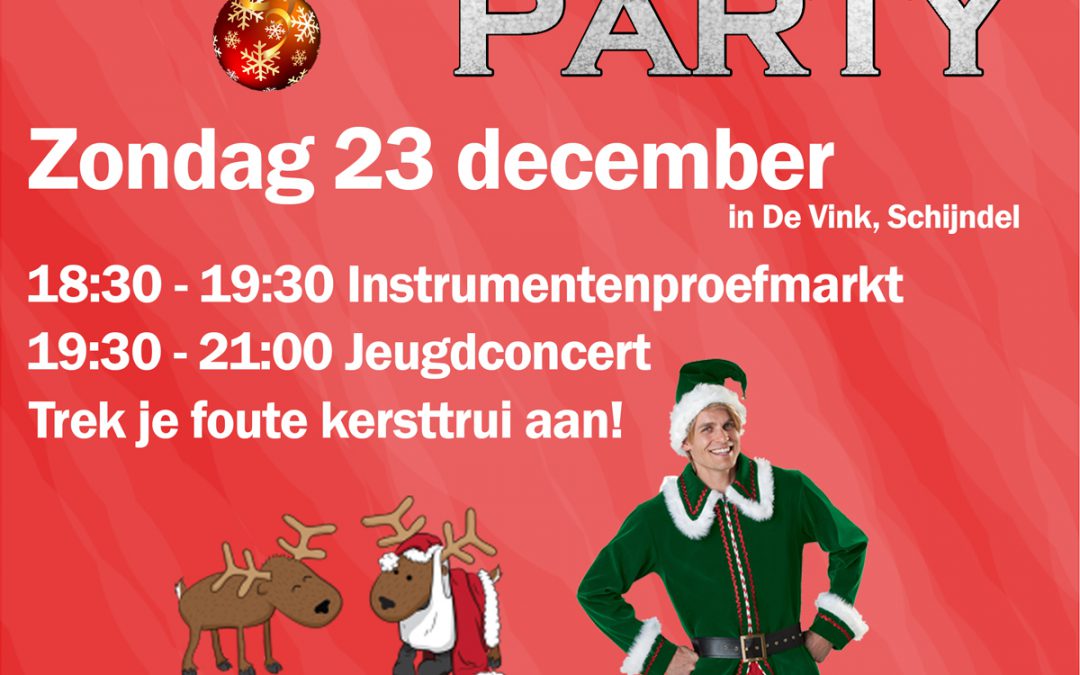 Sfeerimpressie Santa’s faute party